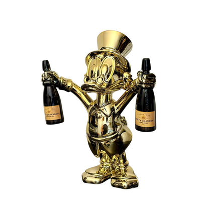 Scultura Champagne Bottle Duck  Moet & Chandon – GF Exclusives