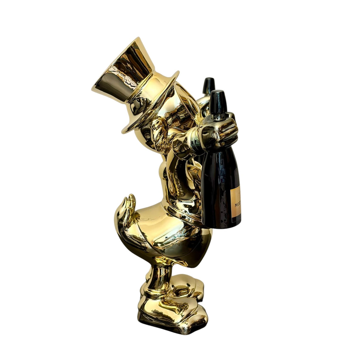 Scultura Champagne Bottle Duck  Moet & Chandon – GF Exclusives