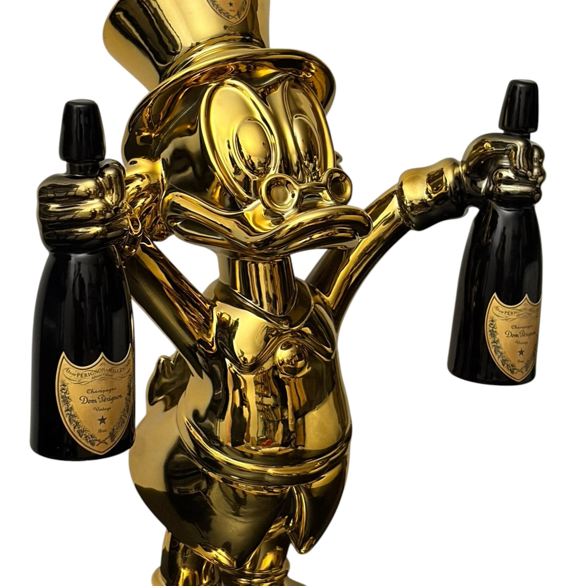Scultura Champagne Bottle Duck Dom Perignon – GF Exclusives