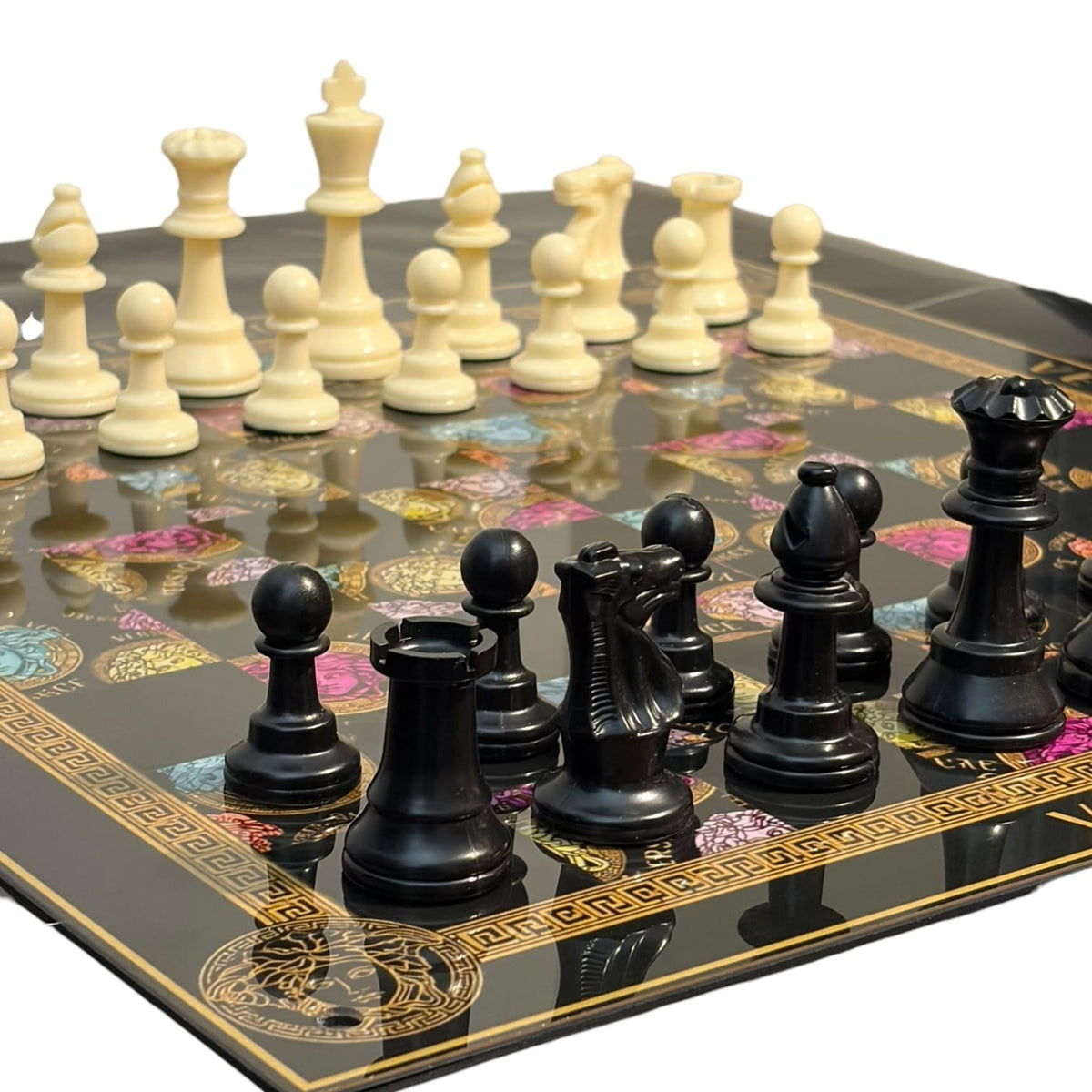 Versace Chess Set – Scacchiera Pop Art Luxury GF Exclusives