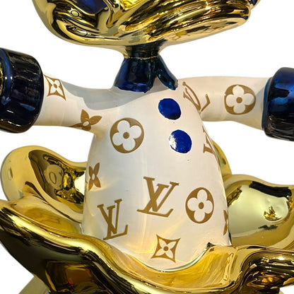 Louis Vuitton Money Bag Duck Gold White Blue – GF Exclusives