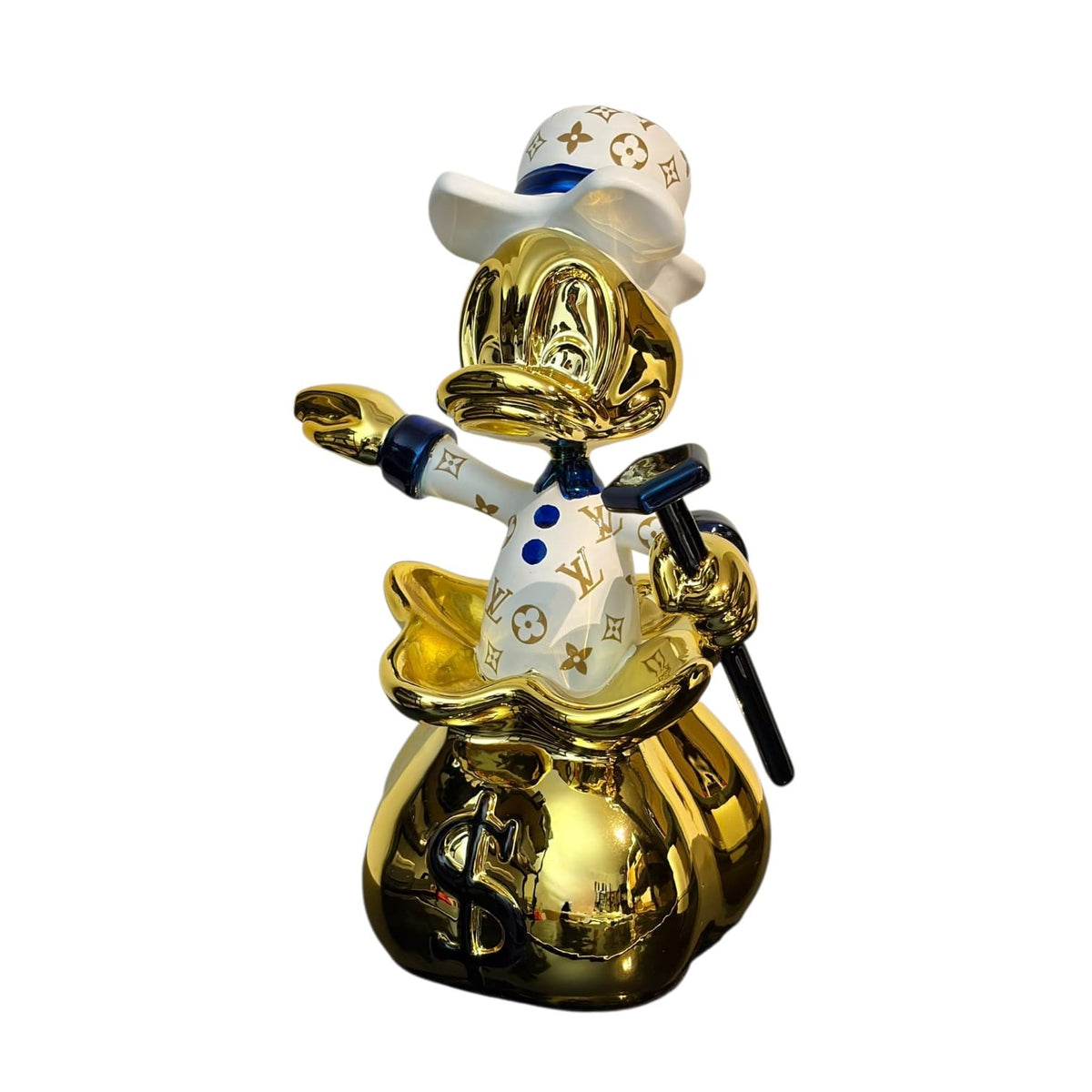 Louis Vuitton Money Bag Duck Gold White Blue – GF Exclusives