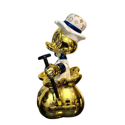 Louis Vuitton Money Bag Duck Gold White Blue – GF Exclusives