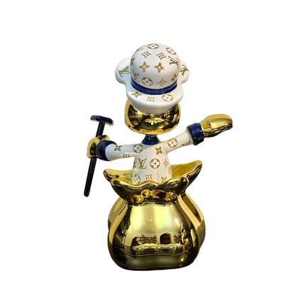 Louis Vuitton Money Bag Duck Gold White Blue – GF Exclusives