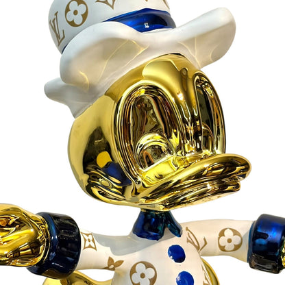 Louis Vuitton Money Bag Duck Gold White Blue – GF Exclusives