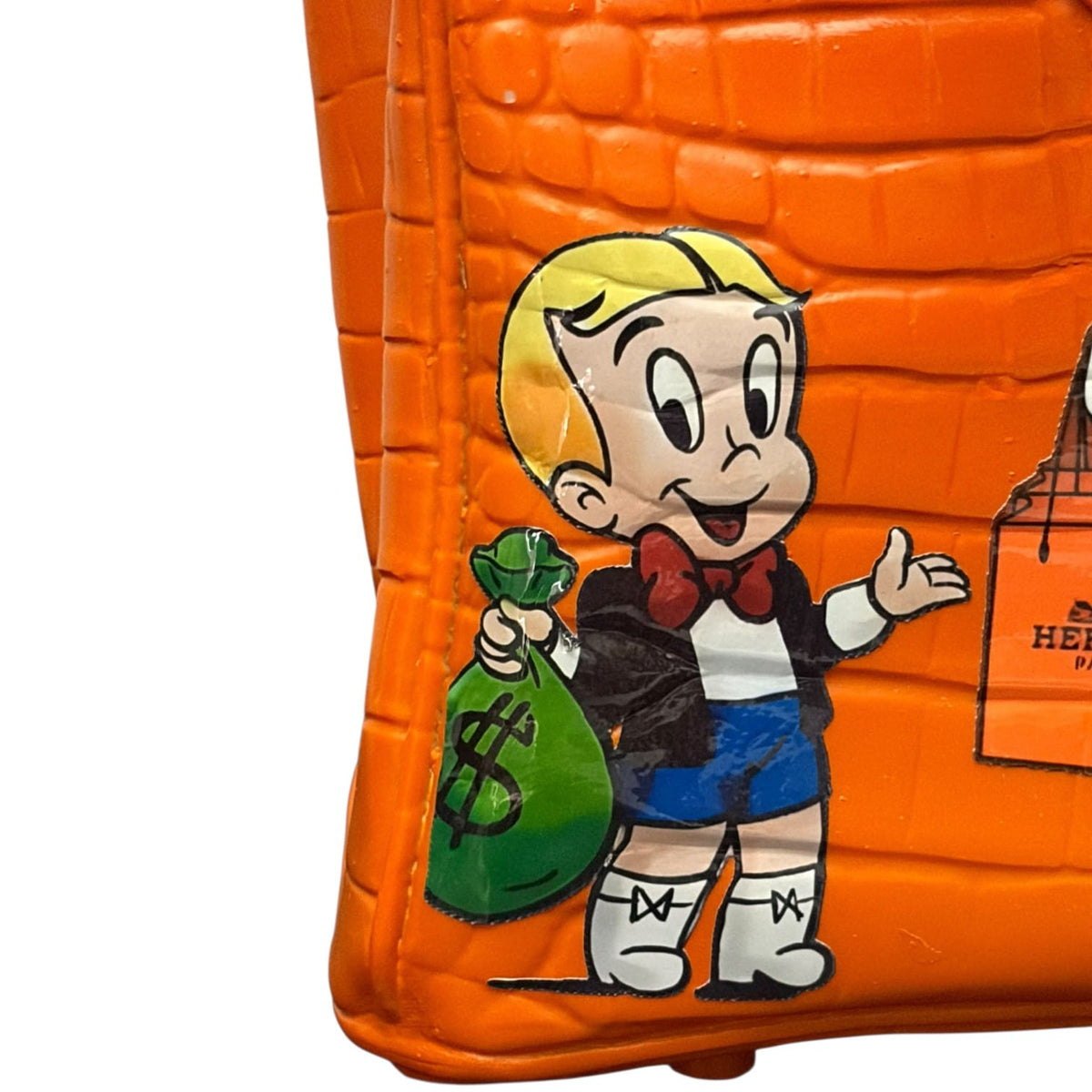 Hermès Birkin Bag Orange Monopoly – Scultura Pop Art GF Exclusives