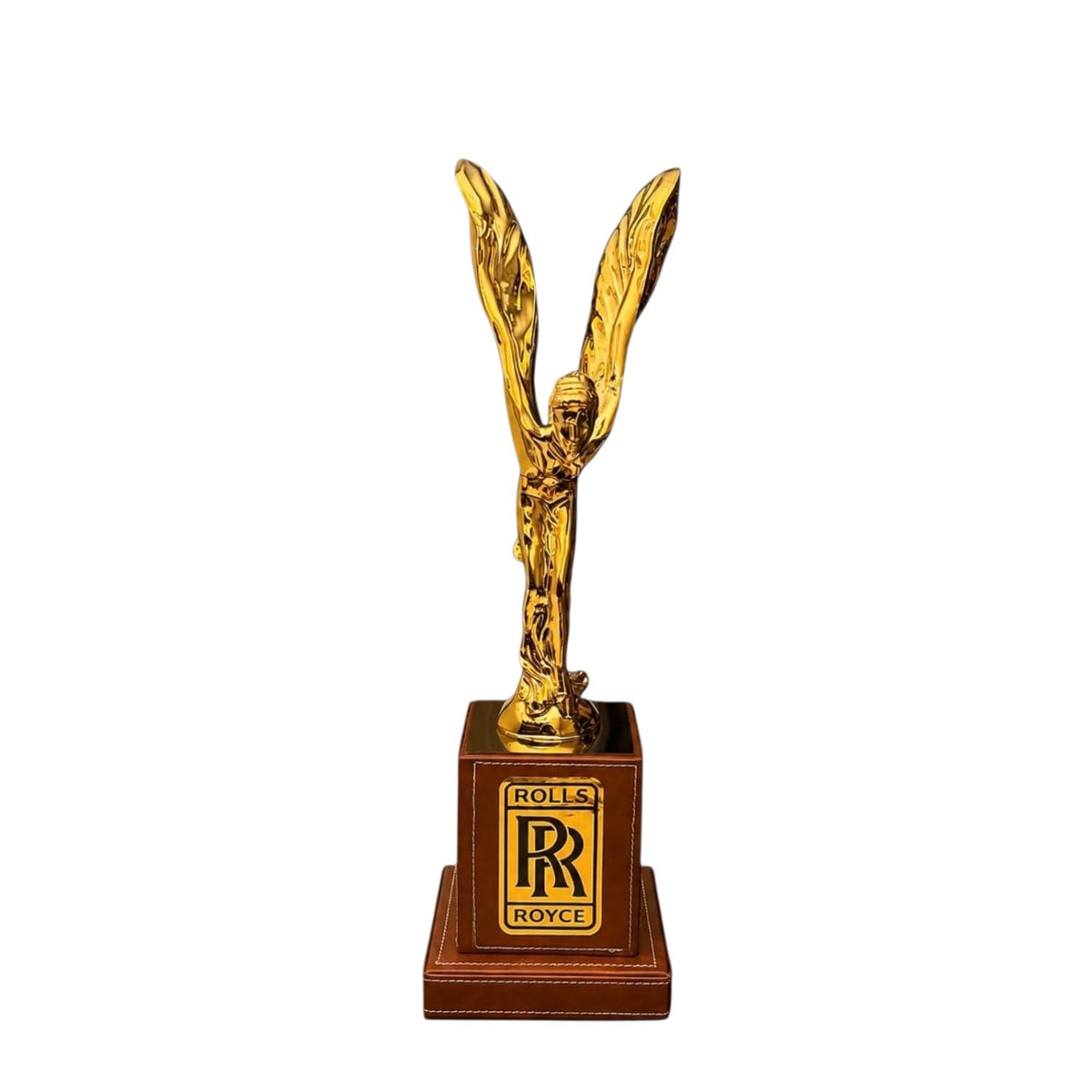 Rolls-Royce Spirit of Ecstasy Gold – Scultura GF Exclusives