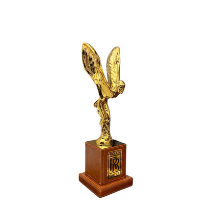 Rolls-Royce Spirit of Ecstasy Gold – Scultura GF Exclusives