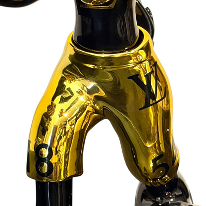 Louis Vuitton Boxing Bunny Black Gold – Scultura Pop Art GF Exclusives