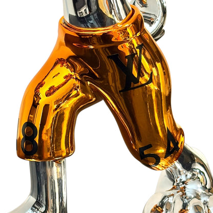 Louis Vuitton Boxing Bunny Silver Chrome Amber – Scultura Pop Art GF Exclusives