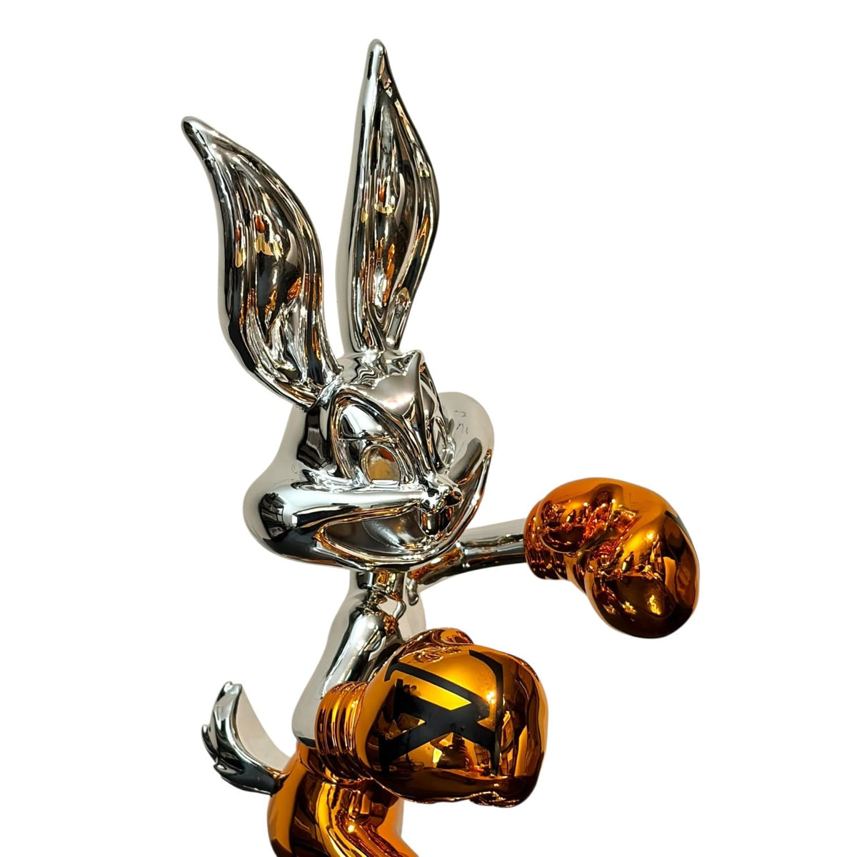 Louis Vuitton Boxing Bunny Silver Chrome Amber – Scultura Pop Art GF Exclusives