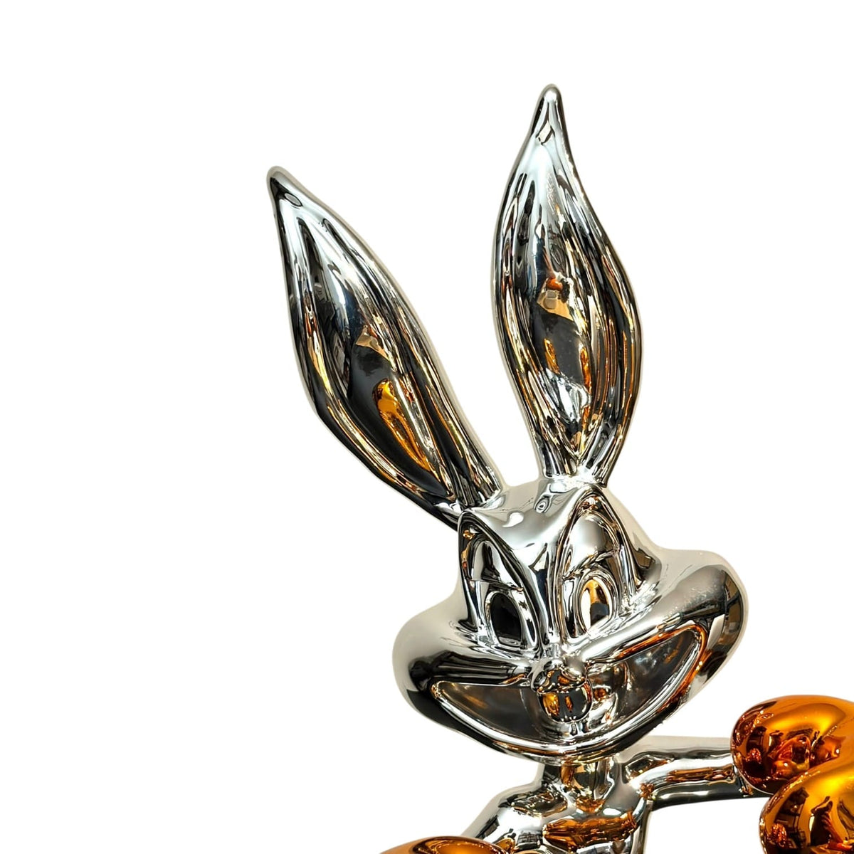 Louis Vuitton Boxing Bunny Silver Chrome Amber – Scultura Pop Art GF Exclusives