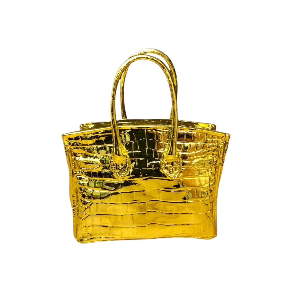 Hermès Birkin Bag Gold Chrome – Scultura Pop Art GF Exclusives