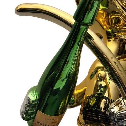 Moët & Chandon Champagne Duck Gold Chrome – Scultura Pop Art GF Exclusives