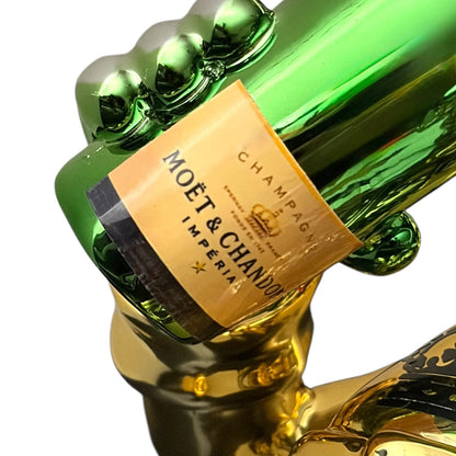Moët & Chandon Champagne Duck Gold Chrome – Scultura Pop Art GF Exclusives