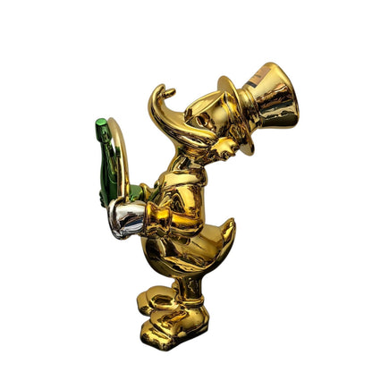 Moët & Chandon Champagne Duck Gold Chrome – Scultura Pop Art GF Exclusives