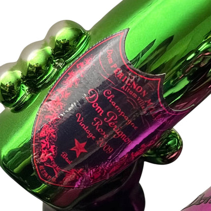 Dom Pérignon Champagne Duck Chrome Multicolor – Scultura Pop Art GF Exclusives