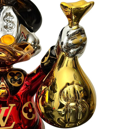 Louis Vuitton Money Bag Duck Red Chrome Gold – Scultura Pop Art GF Exclusives