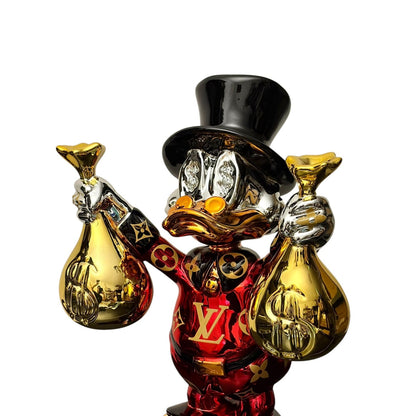Louis Vuitton Money Bag Duck Red Chrome Gold – Scultura Pop Art GF Exclusives