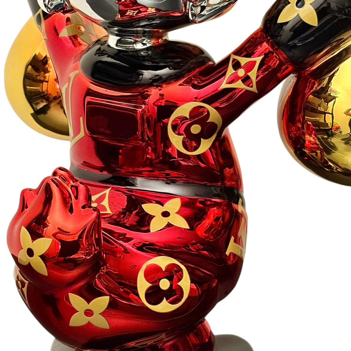Louis Vuitton Money Bag Duck Red Chrome Gold – Scultura Pop Art GF Exclusives