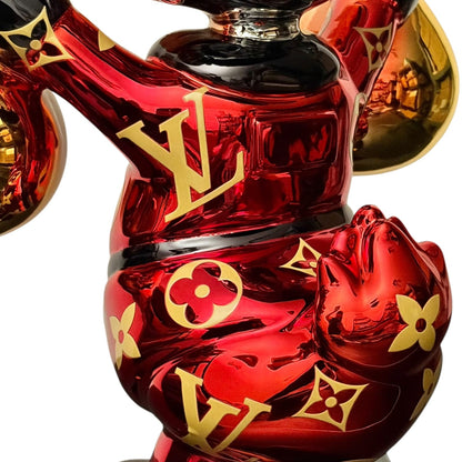 Louis Vuitton Money Bag Duck Red Chrome Gold – Scultura Pop Art GF Exclusives