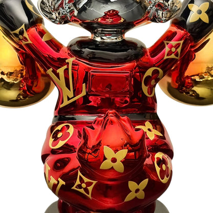 Louis Vuitton Money Bag Duck Red Chrome Gold – Scultura Pop Art GF Exclusives