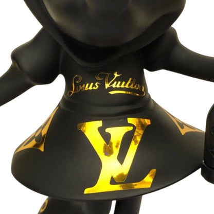 Louis Vuitton Minnie Mouse Black Gold – Scultura Pop Art GF Exclusives