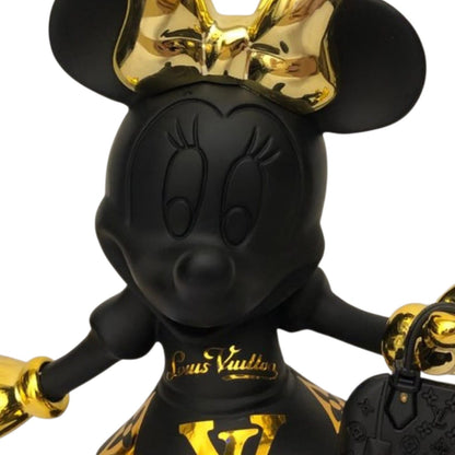 Louis Vuitton Minnie Mouse Black Gold – Scultura Pop Art GF Exclusives