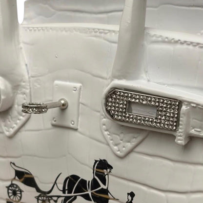 Hermès Birkin Bag White Silver – Scultura Pop Art GF Exclusives