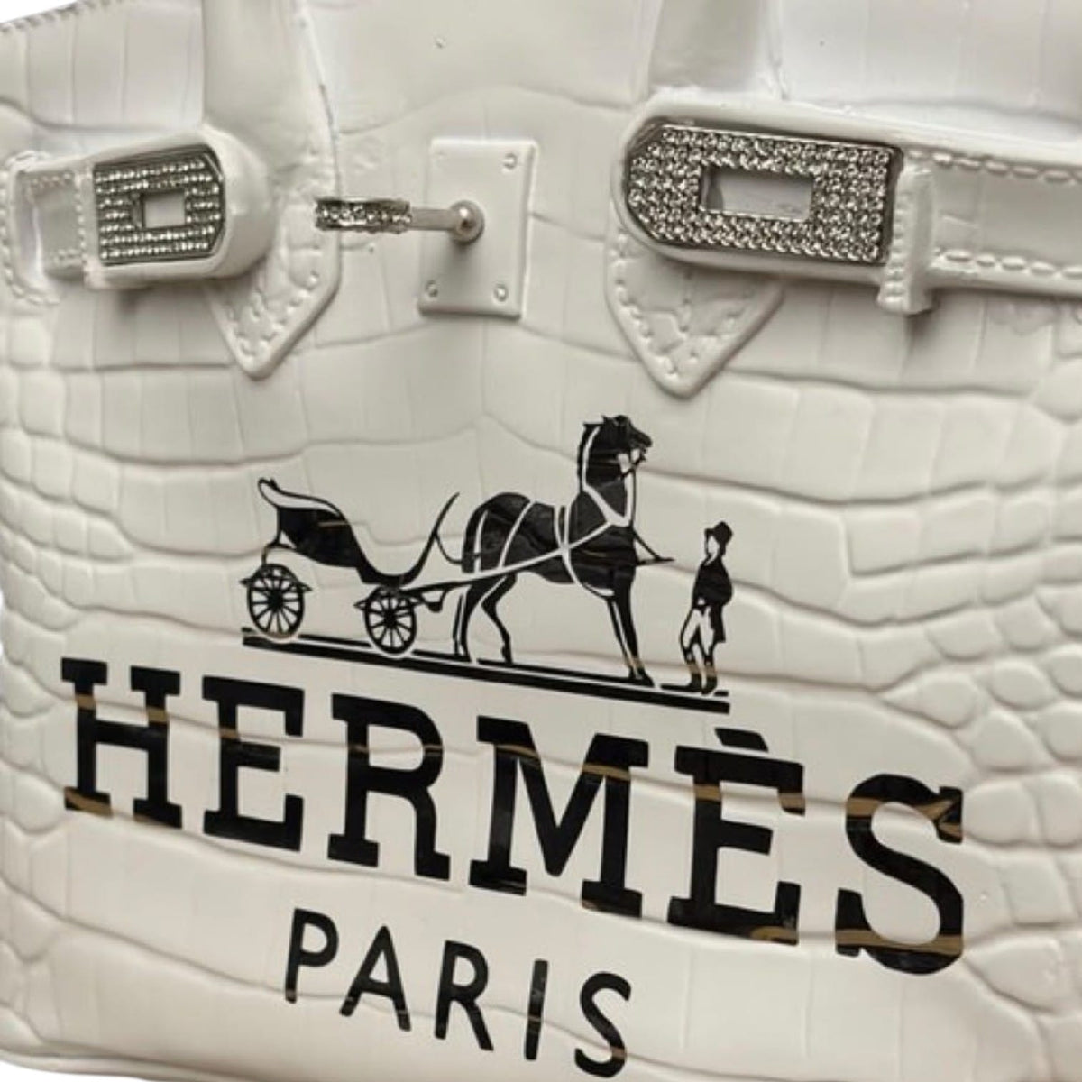 Hermès Birkin Bag White Silver – Scultura Pop Art GF Exclusives