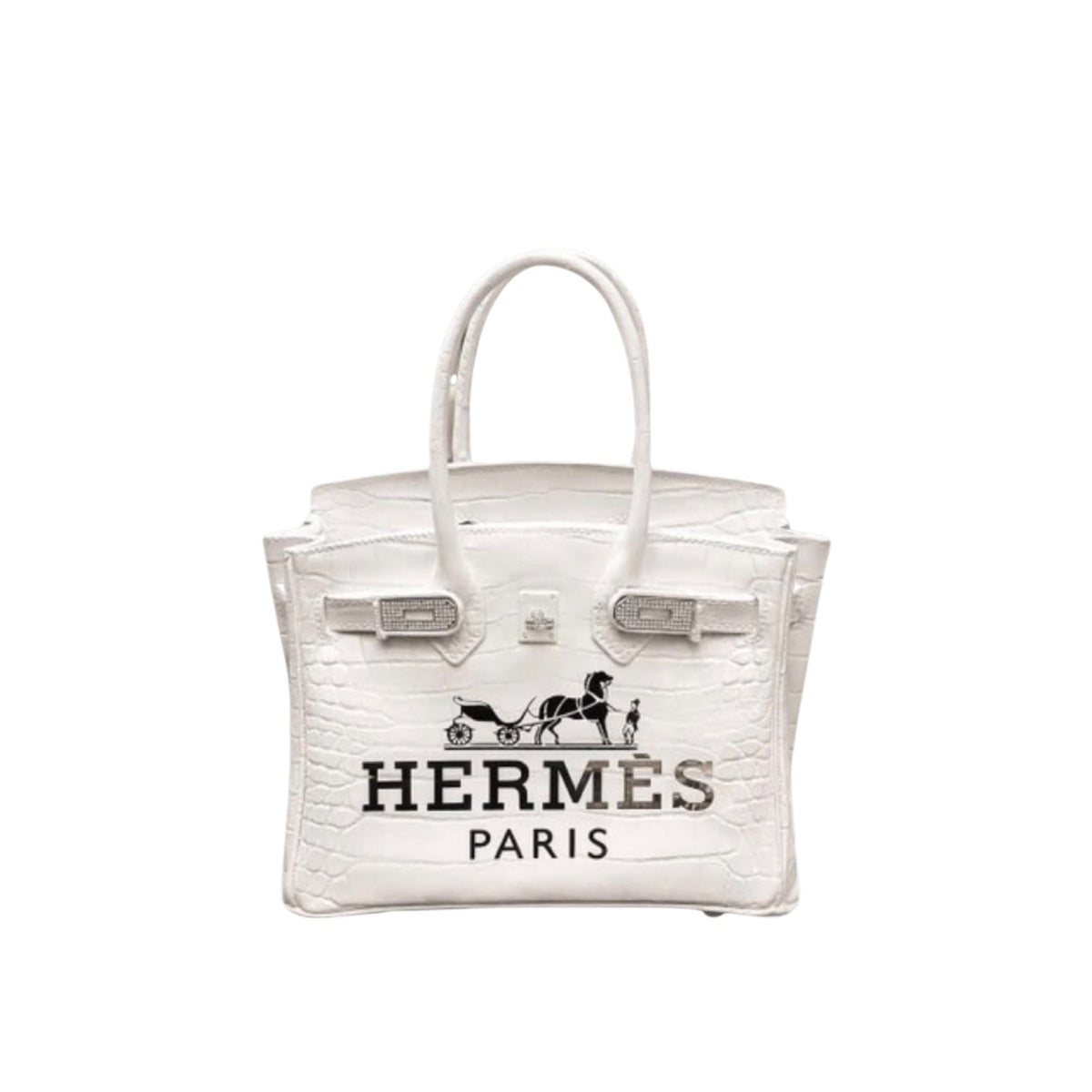 Hermès Birkin Bag White Silver – Scultura Pop Art GF Exclusives