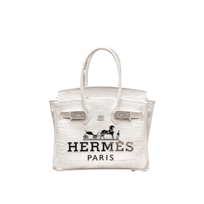 Hermès Birkin Bag White Silver – Scultura Pop Art GF Exclusives
