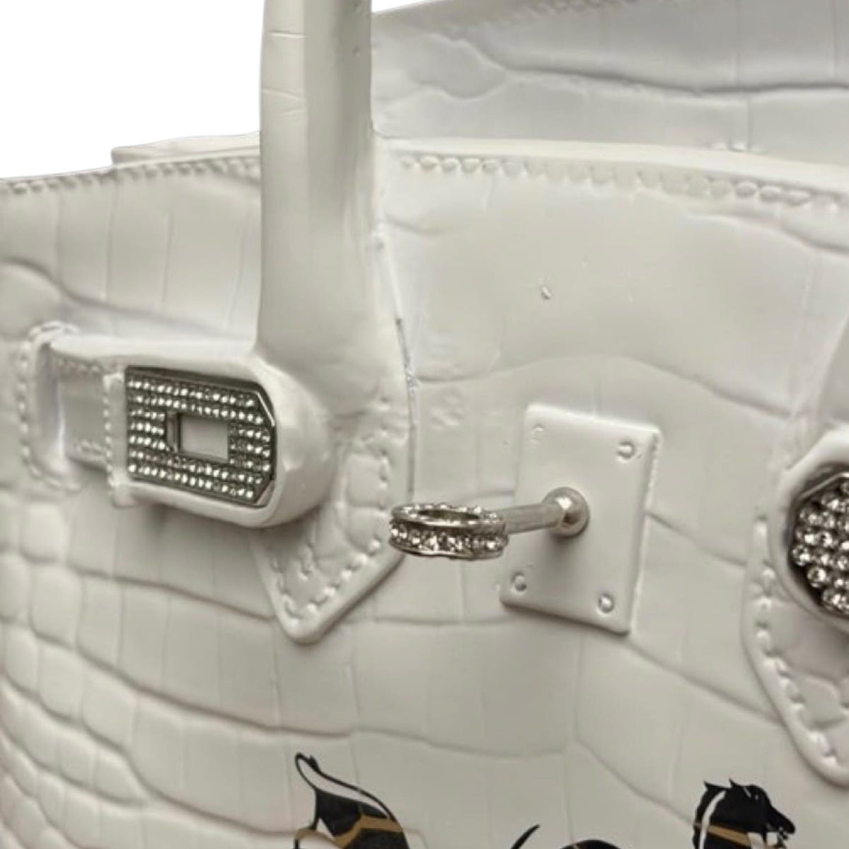 Hermès Birkin Bag White Silver – Scultura Pop Art GF Exclusives
