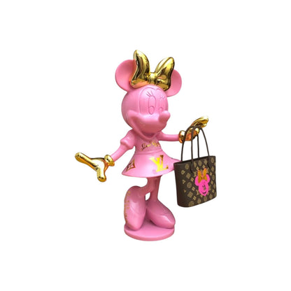 Louis Vuitton Minnie Mouse Pink Gold – Scultura Pop Art GF Exclusives