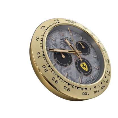 Orologio da Parete Rolex Daytona Meteorite Ferrari Oro