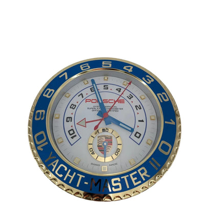 Orologio da Parete Porsche Yacht-Master II Blu Oro
