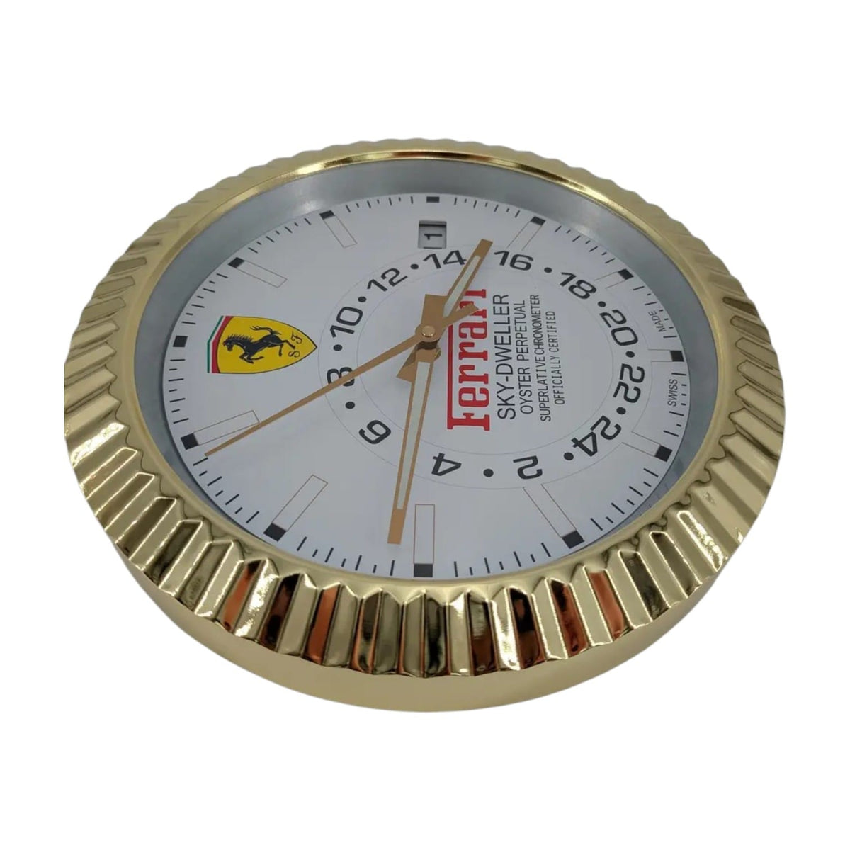 Orologio da Parete Ferrari Sky-Dweller Bianco Oro