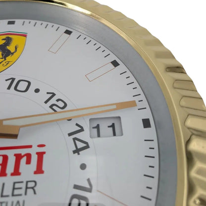 Orologio da Parete Ferrari Sky-Dweller Bianco Oro