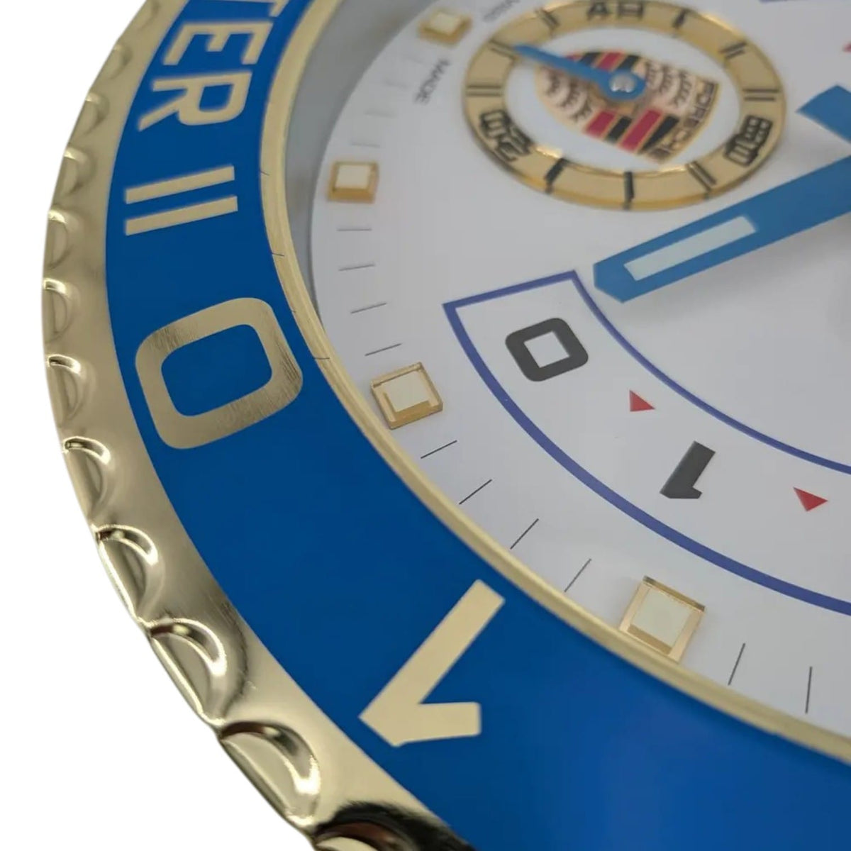 Orologio da Parete Porsche Yacht-Master II Blu Oro