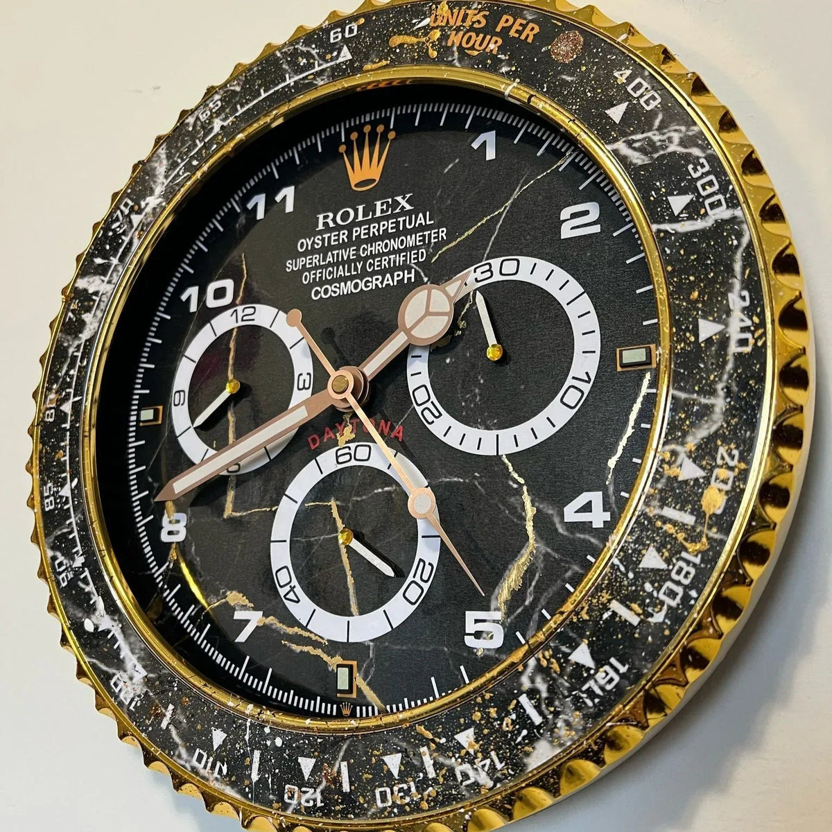 Orologio Precious Marble Custom da Parete - Moon24