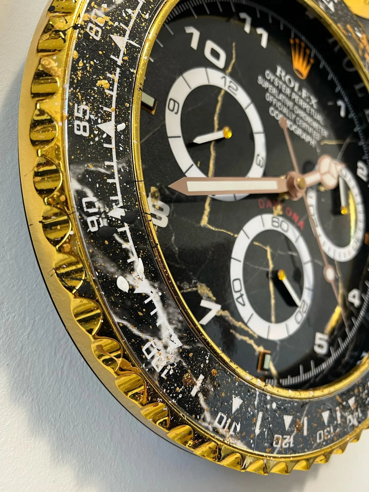 Orologio Precious Marble Custom da Parete - Moon24