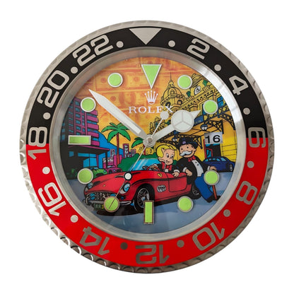 Orologio da Parete Pop Art – Monte Carlo in Ferrari 250 GT Gmt Edition