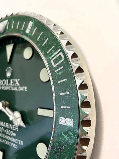 Orologio Classic Green Custom da Parete - Moon24