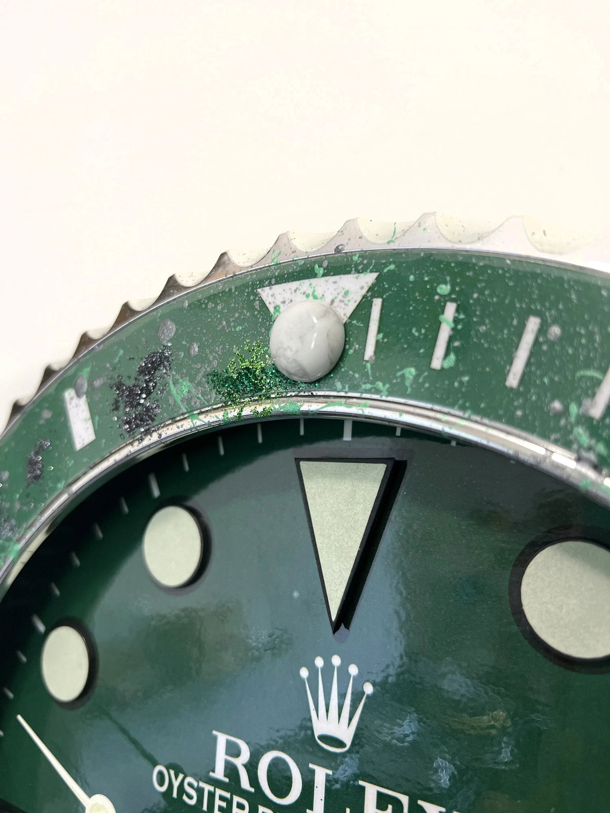 Orologio Classic Green Custom da Parete - Moon24