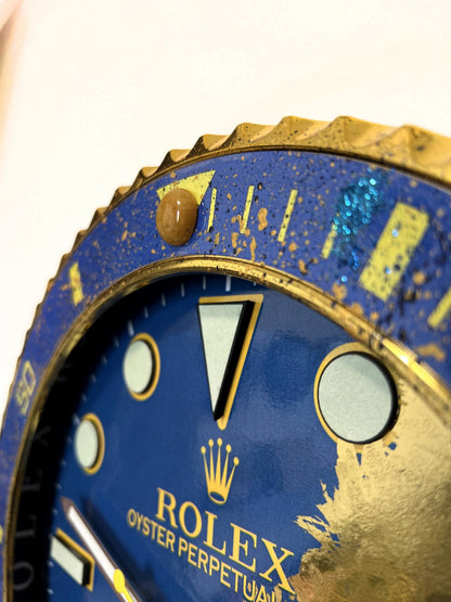 Orologio Deep Blue Custom da Parete - Moon24