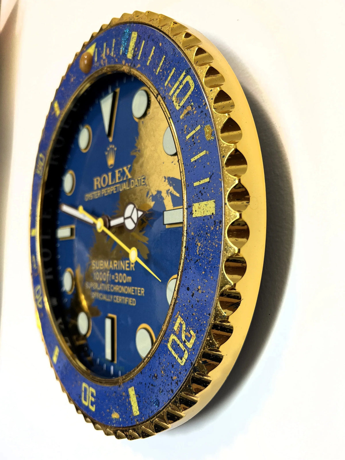 Orologio Deep Blue Custom da Parete - Moon24