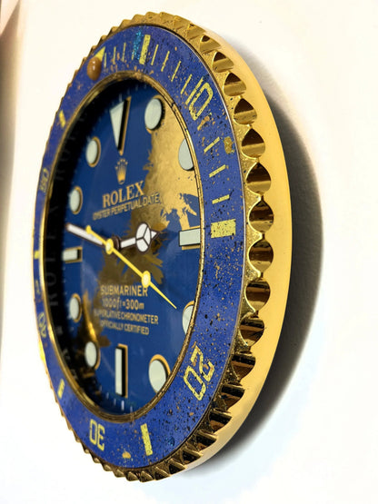 Orologio Deep Blue Custom da Parete - Moon24