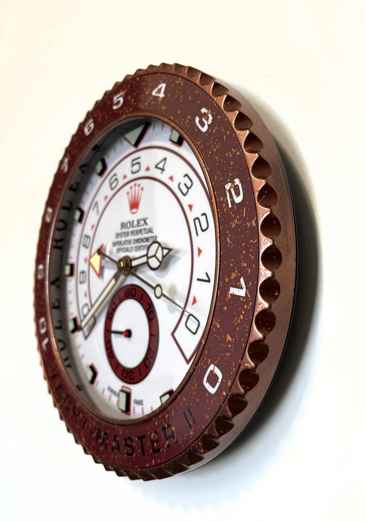 Orologio Bordeaux Lake Custom da Parete - Moon24