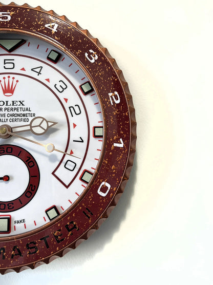 Orologio Bordeaux Lake Custom da Parete - Moon24