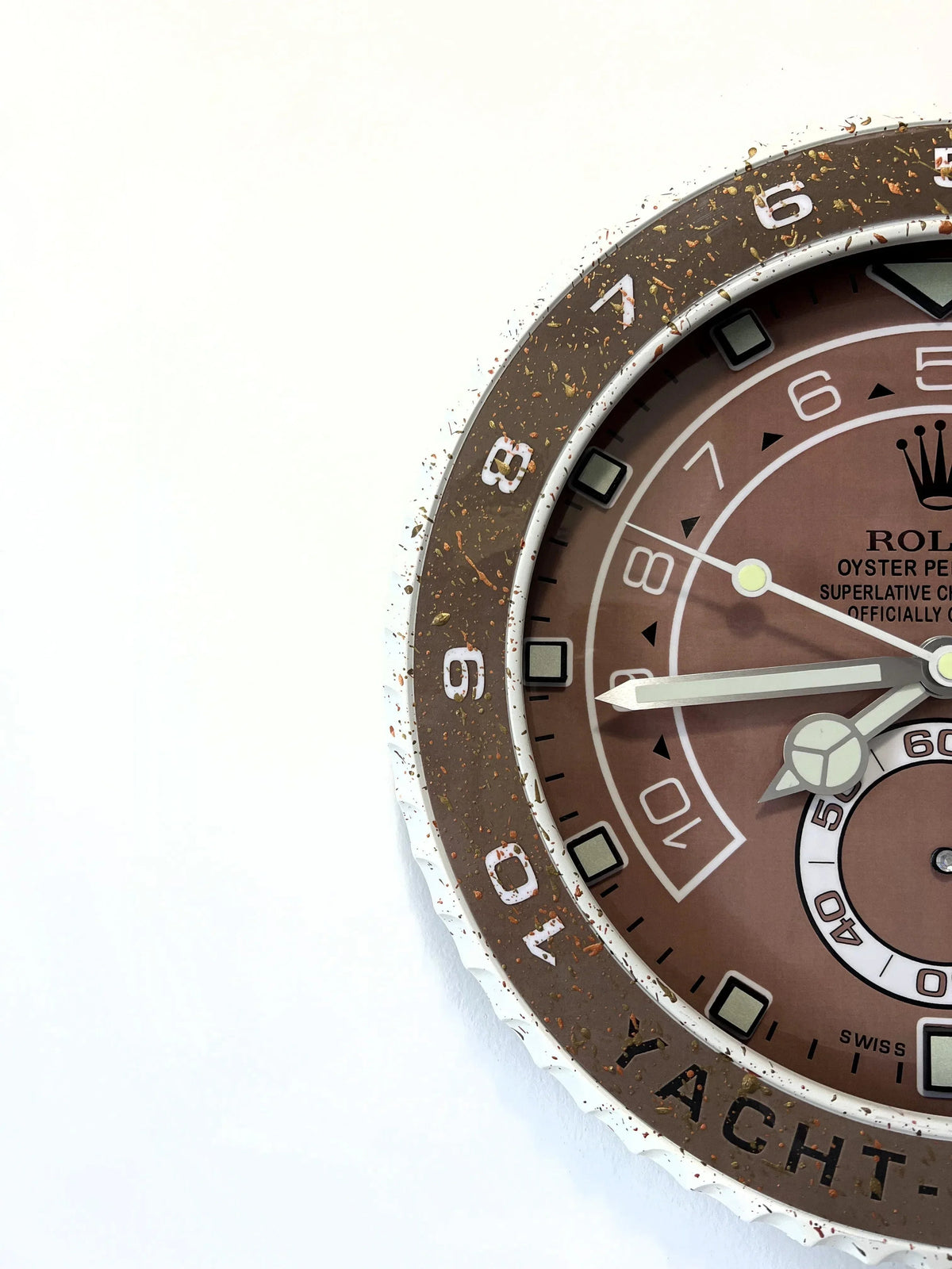 Orologio The Brown Mountain Custom da Parete - Moon24